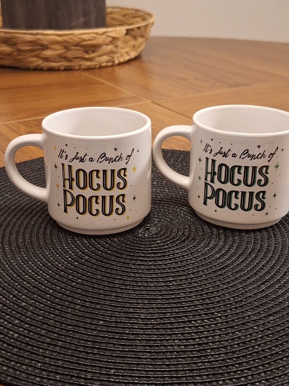 Disney Hocus Pocus Sanderson Sisters 10 oz Ceramic Mug Set of 2